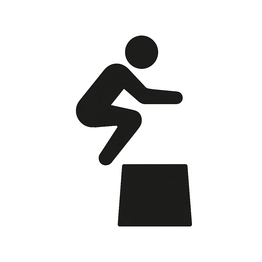 Agilité box jump